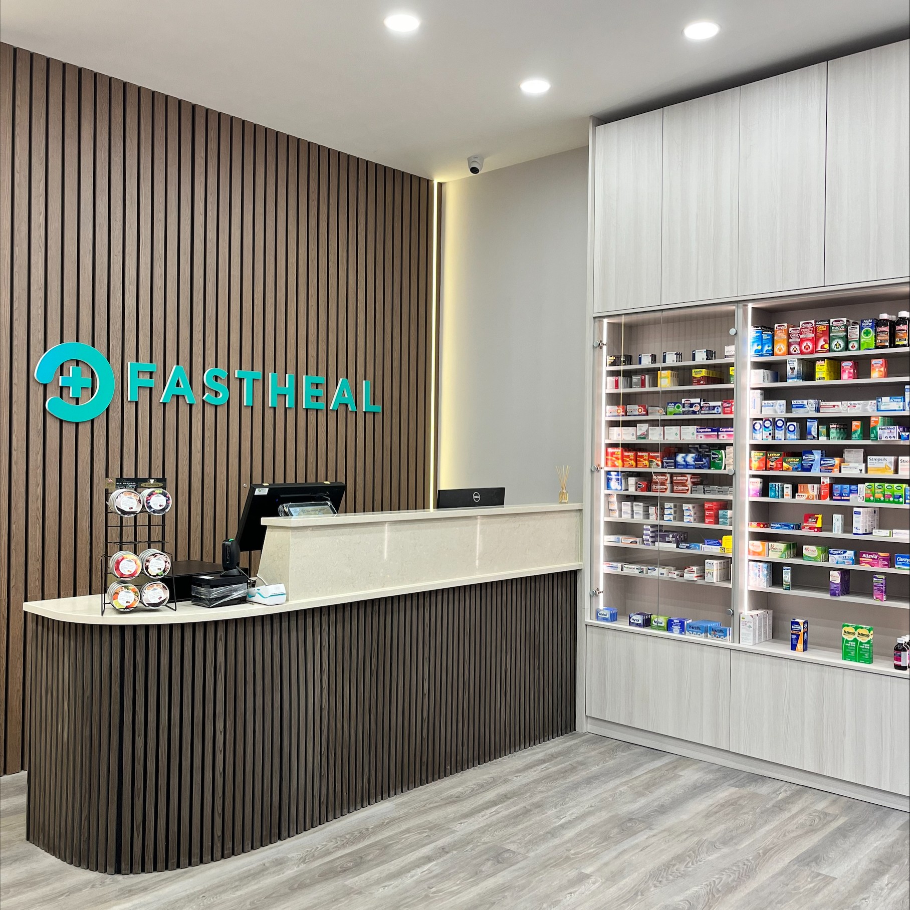 Inside the FastHeal Ashford pharmacy
